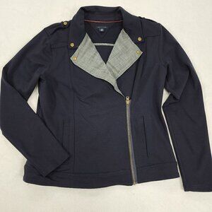 Tommy Hilfiger Blazer Navy Nautical Jacket Long Sleeve Large